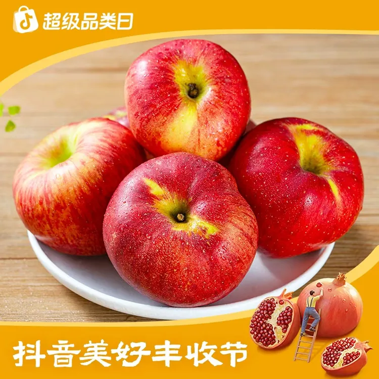 【鲜蜂队】云南新鲜红露苹果4斤5斤应季水果脆甜多汁TY