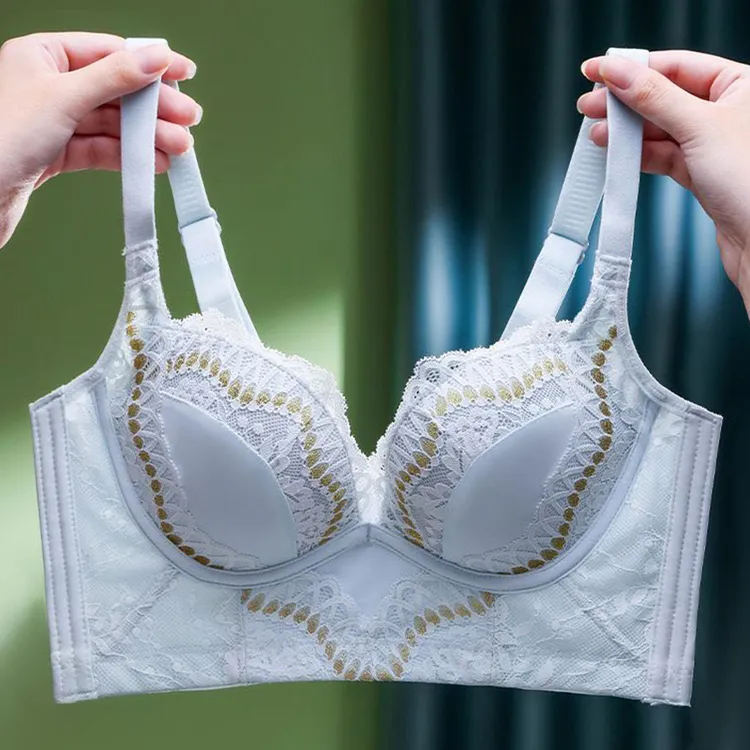 俞兆林调整型女大红内衣透气小胸上托无钢圈文胸大胸显小SY8888