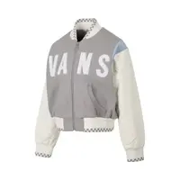 VANS范斯女子CROPPED BASEBALL JACKET梭织运动外套VN000GUTAF1