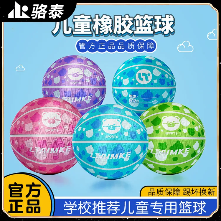 骆泰儿童篮球3-6岁专用初学训练篮球5号小学生耐打耐磨防滑加厚