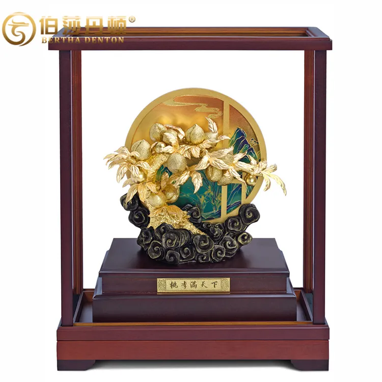BERTHA DENTON/伯莎丹顿毕业礼品教师节玄关礼物新款桃李满门摆件