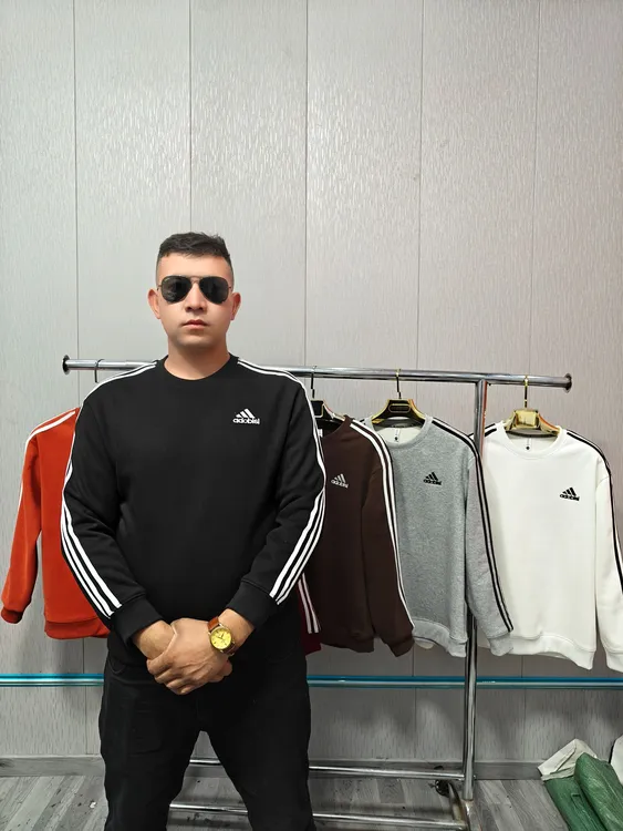 套头圆领印花卫衣休闲POLO衫时尚长袖保暖运动修身型衣服男装