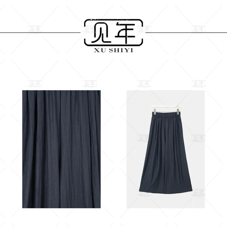 见年【夏日神裤】新中式国风百搭显瘦设计款阔腿裤X2008