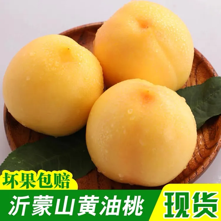 【SF/JD包邮】萃佳鲜黄金油桃3/4.5斤新鲜当季水果黄桃黄桃山东蒙阴