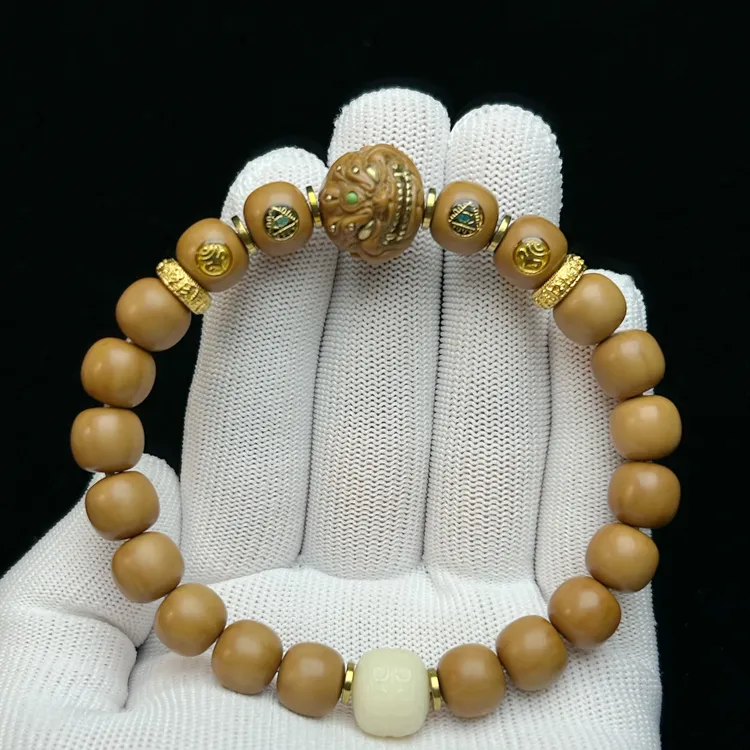 老型 猴头核桃手串 原生态 全品 精工精卡 高端品质 纯手工打造