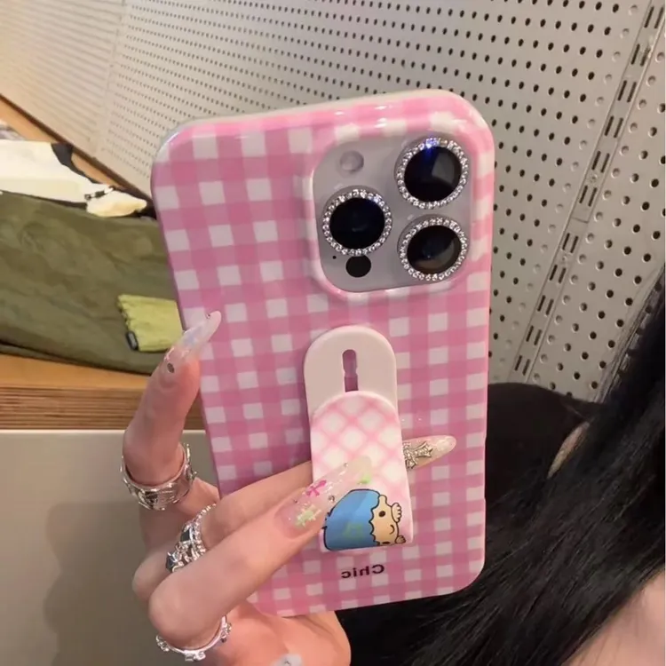 韩系双子星创可贴适用iPhone16Promax手机壳13保护套15趣味14防摔