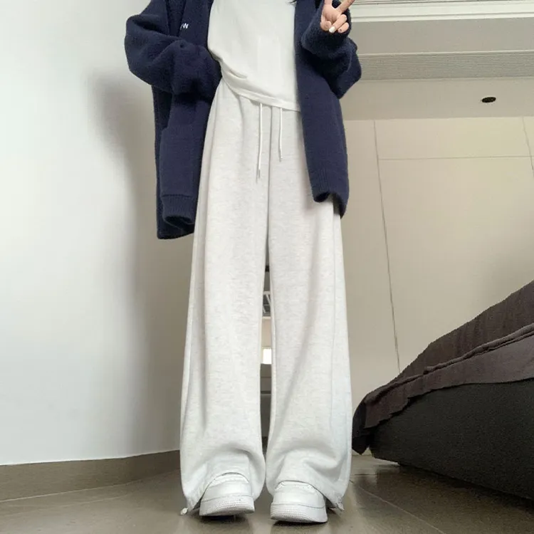 鑫鑫同学运动裤女秋季新款宽松休闲显瘦小个子高腰卫裤秋冬穿搭