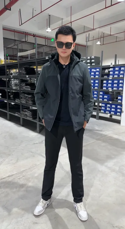 海秋冬连帽马甲可脱多穿全能夹克03