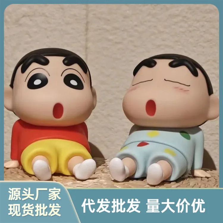 蜡笔小新卡通可爱手机支架懒人桌面便携创意批发多功能草莓暴力熊