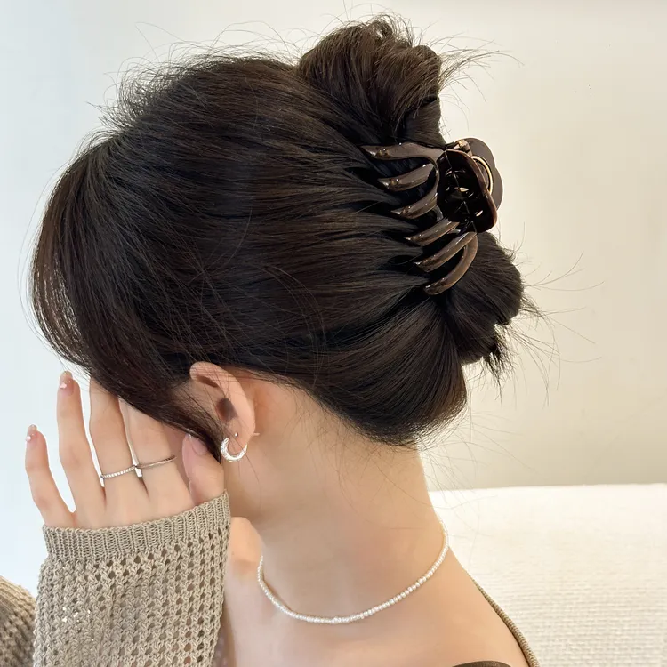 RURU轻奢设计南瓜夹小号发夹女2025新款网红爆款抓夹发夹新款头饰