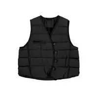 新款韩版90鸭绒女短款纯色休闲显瘦保暖百搭气质马甲外套ZYD058PP