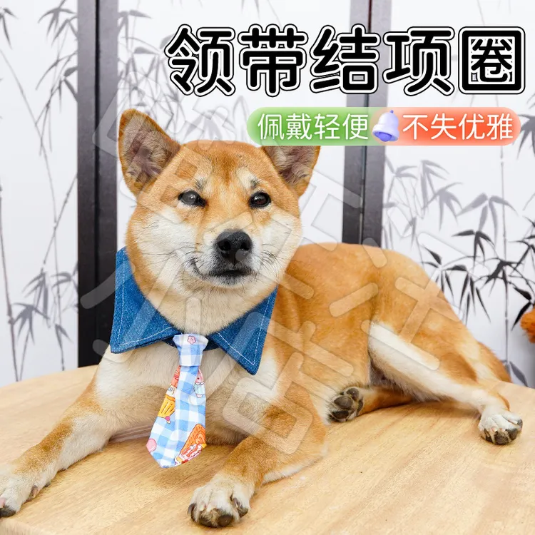 【宠大条】宠物领结项圈口水巾围脖宠物猫围巾装饰品狗狗口水巾围兜
