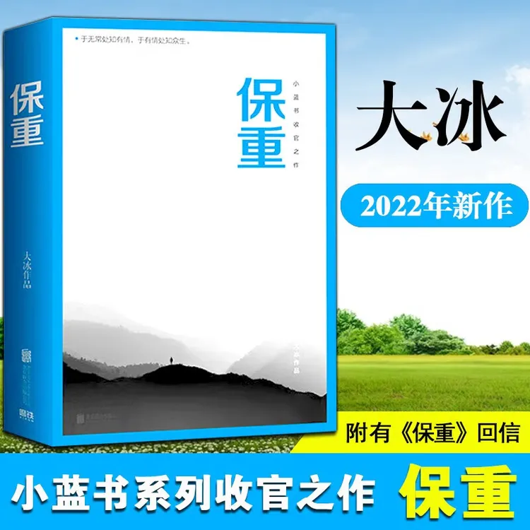 【新华书店】保重 大冰的书 小蓝书系列收官之作