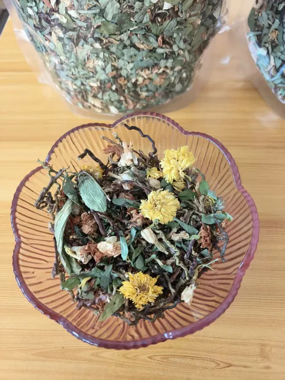 鸡骨草菊花罗汉果花甜叶菊茉莉花混合装