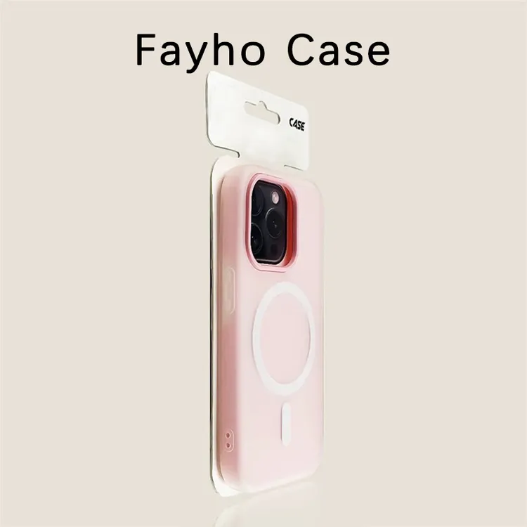 闪度侠浅粉果冻肤感磁吸适用iPhone16手机壳苹果15promax二合一14