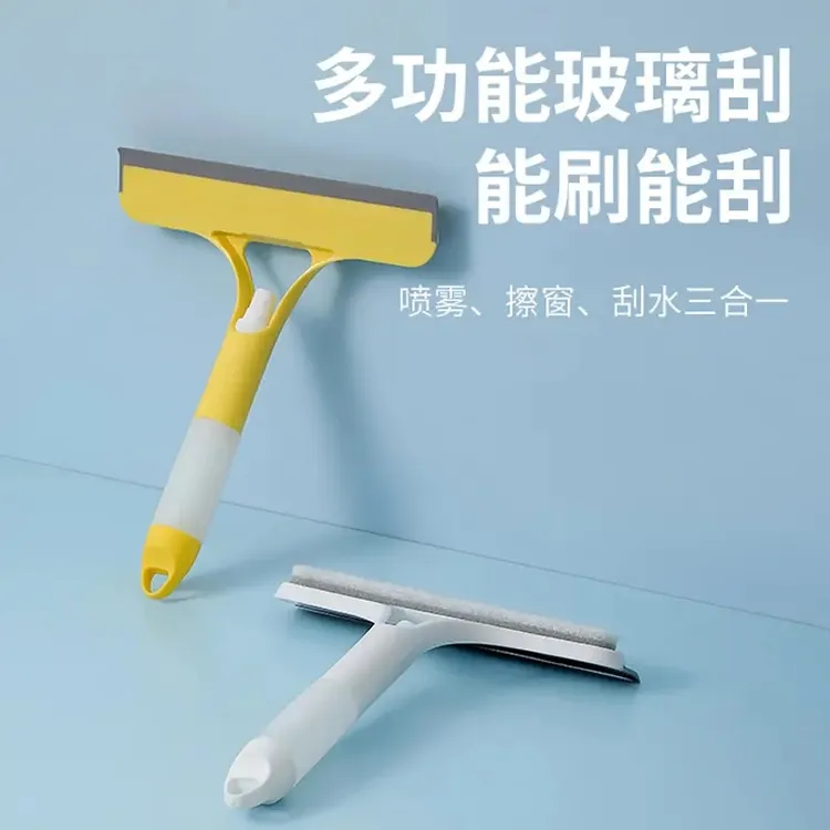 擦玻璃神器家用玻璃刮三合一刮水板保洁专用清洁镜子工具刮刷两用
