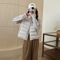 早秋轻薄连帽新款棉服女拼接袖立领运动棉衣百搭小个子棉袄外套潮