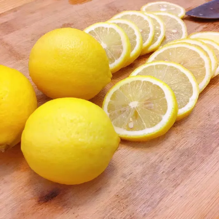 新鲜清爽黄柠檬 四川安岳 皮薄多汁 果香浓郁