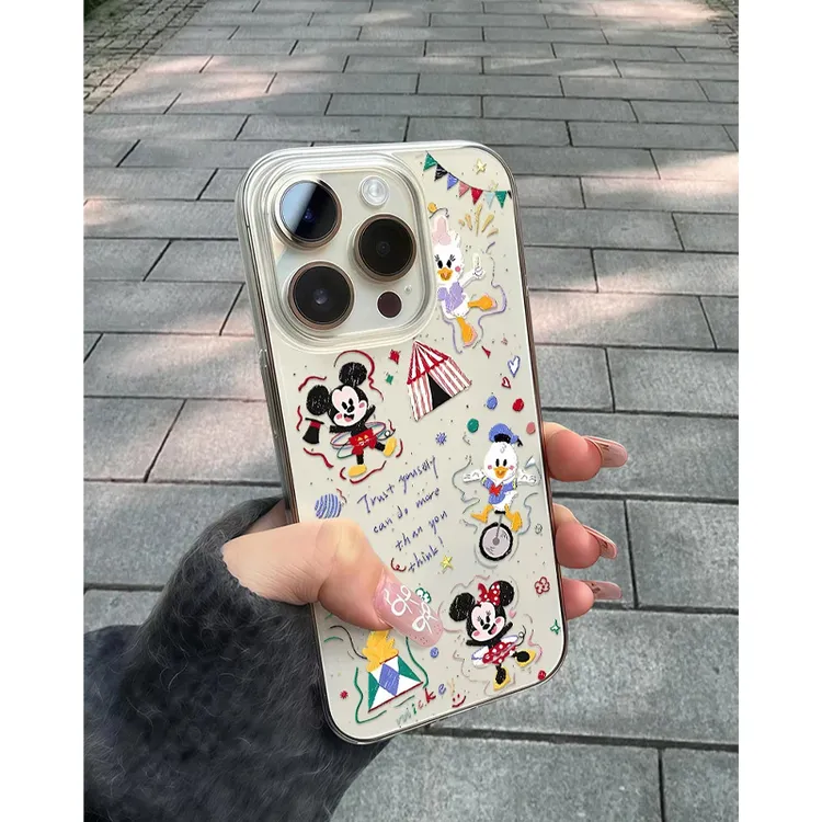 BANCA多彩米奇适用iPhone16/15手机壳苹果14华为P70vivo小米oppo