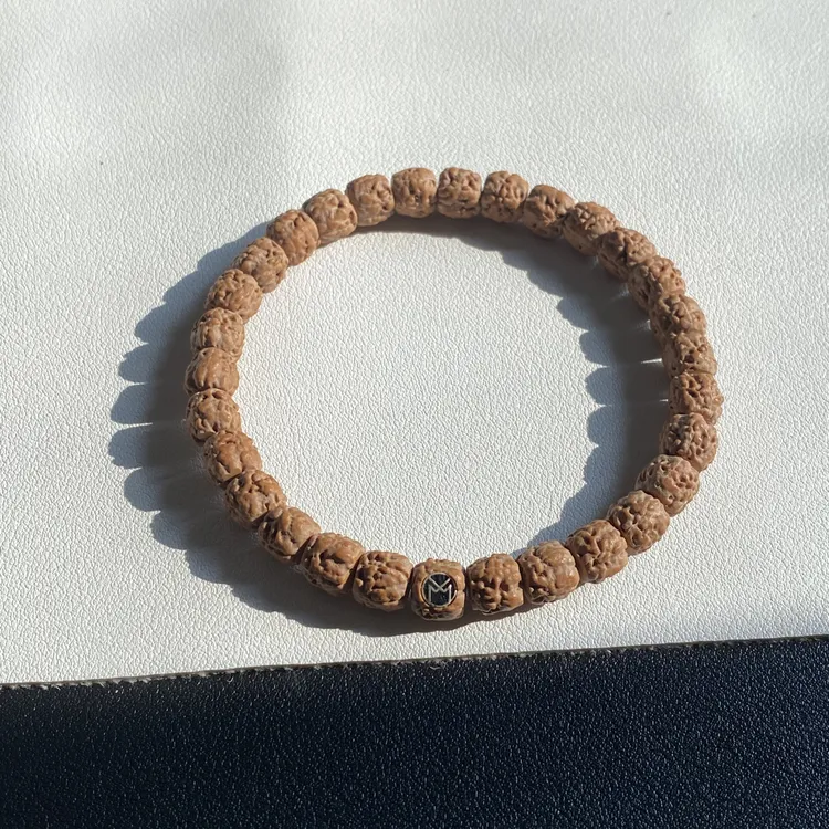 佛手小金刚手串 尺寸8.5-9mm 原生态 原皮原色 精工归园