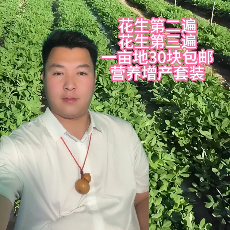 花生第二遍第三遍营养增产方案包邮一亩地