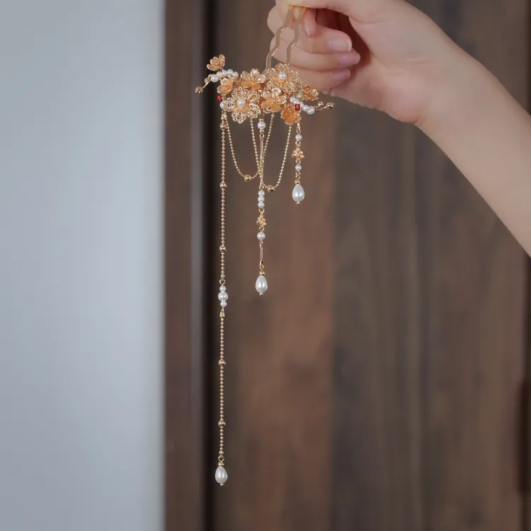 云卷系列发簪 原创设计款新中式国风