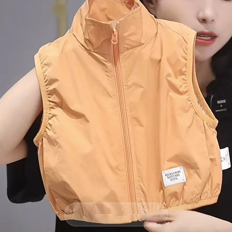 儿童马甲春秋款2025新款防风防水洋气时尚男女宝宝坎肩背心外穿