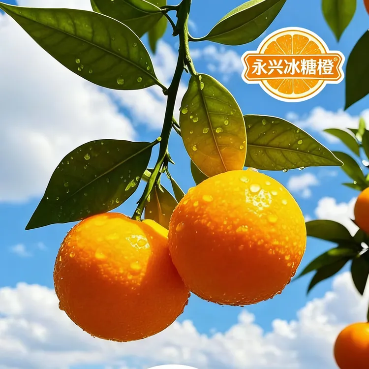 【果园直发】正宗湖南永兴涌水冰糖橙皮薄肉厚多汁香甜新鲜现摘水果