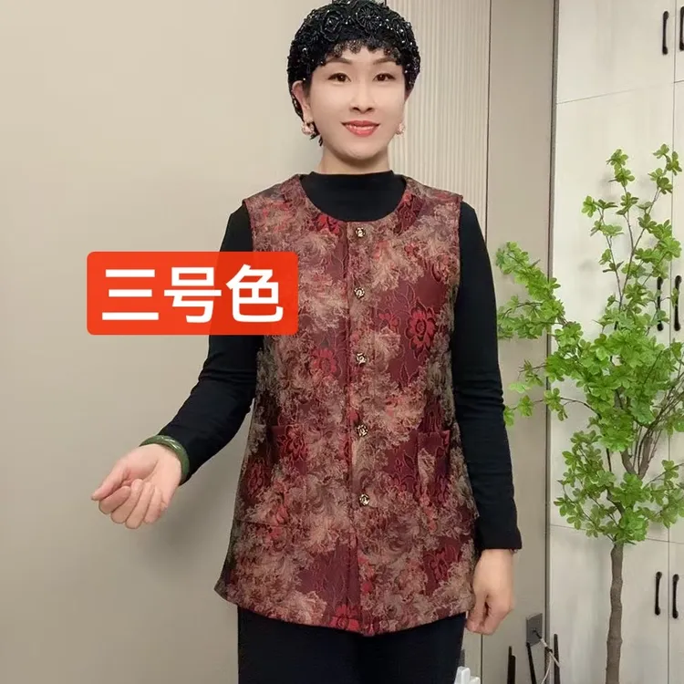 612秋冬季加绒马甲
