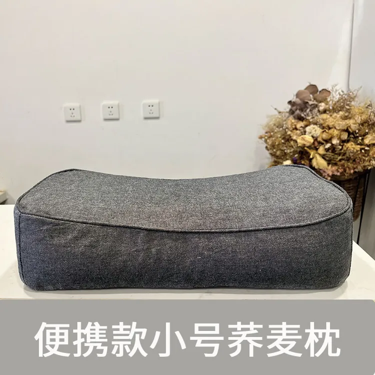 荞麦枕小号便携款出差旅行房车方便携带透气有支撑硬枕办公室午休