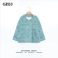 老琴私服【青岚织雪】90白鸭绒高级羽绒小香风外套女冬季新款 43077
