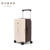 【D.KWEN迪柯文】8018宽拉杆大容量双拼色行李箱12