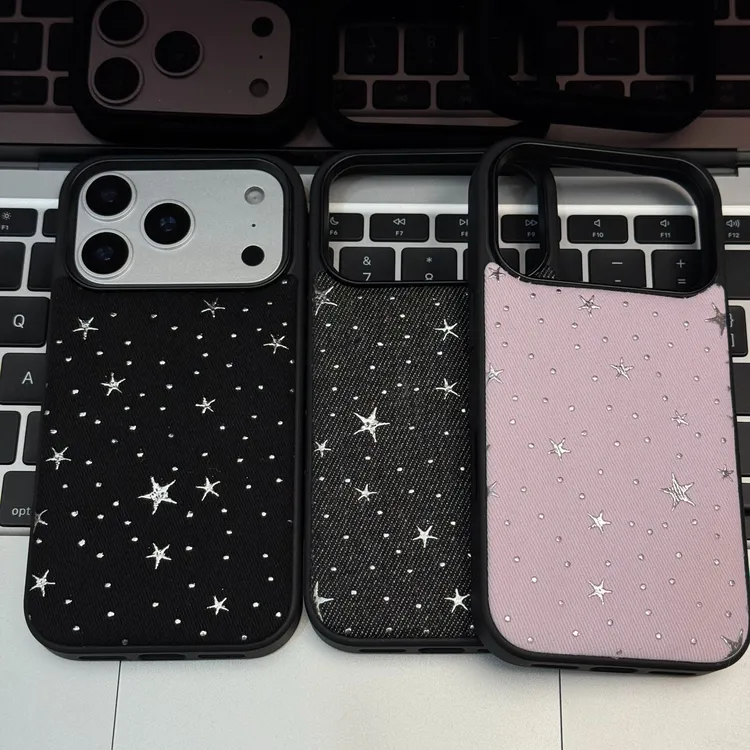 日韩ins星星适用iPhone17promax苹果13手机壳14小众15女16pro防摔