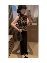 3211#丝绒直筒半裙