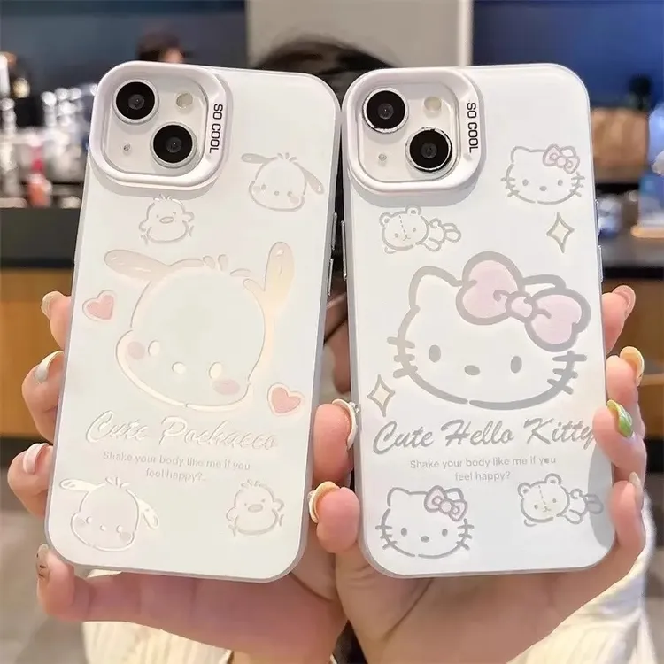 凯蒂猫帕恰狗适用iPhone16情侣手机壳14苹果15/14promax防摔x可爱