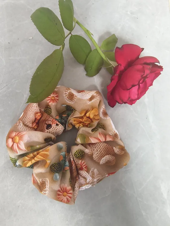 甜美风清新头饰发圈甜美原创设计发绳发饰头绳小熊发圈