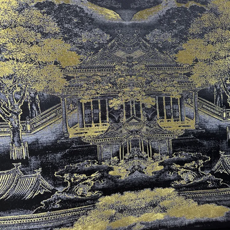 官方正品汉宫秋月上久楷宋锦布料名家宋锦手工做包包发夹葫芦面料