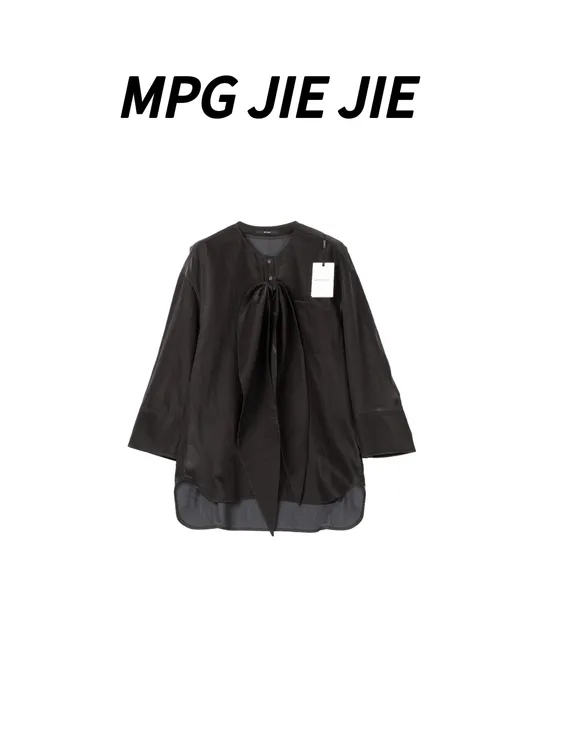 MPG JIEJIE【温斯顿】25早秋酷飒领带设计风衣