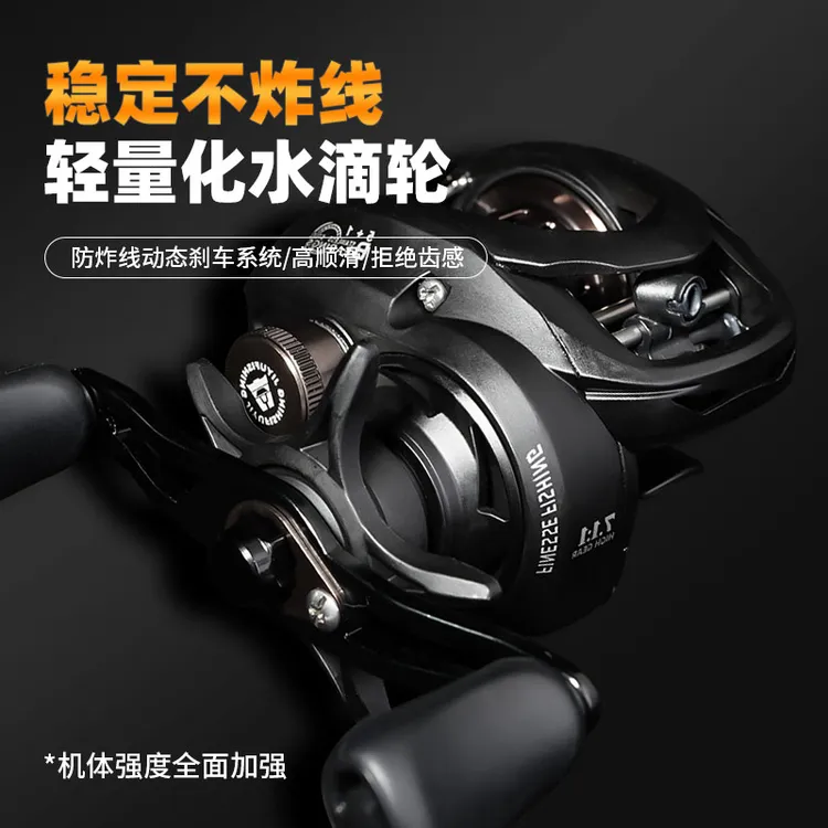 Jiyu/吉渔25款蜂鸟渔线轮渔轮路亚水滴轮高强度轻量化远投超顺滑