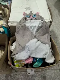 《厚广家》3楼60×100杂款全棉小孩披风 发1张 不挑色