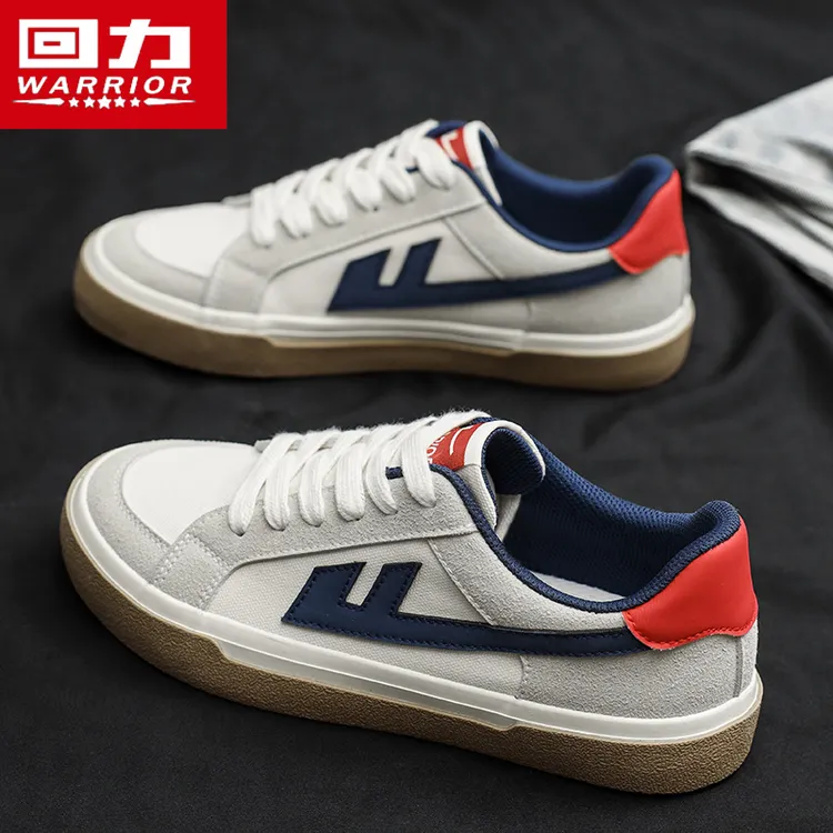 回力男鞋复古德训鞋2025秋季新款潮流百搭帆布鞋透气休闲平底板鞋