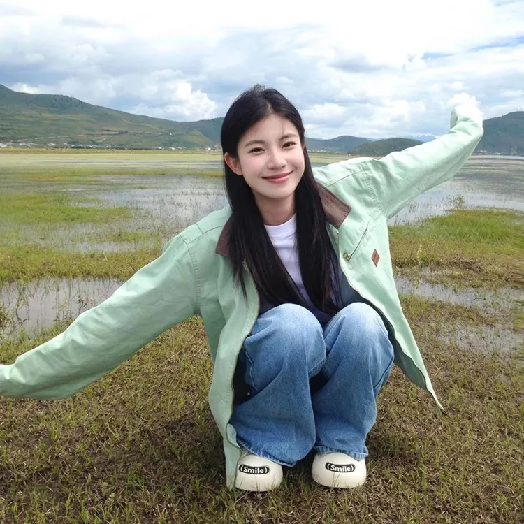 美式复古浅绿色工装夹克男女款秋季底特律翻领外套cleanfit球服
