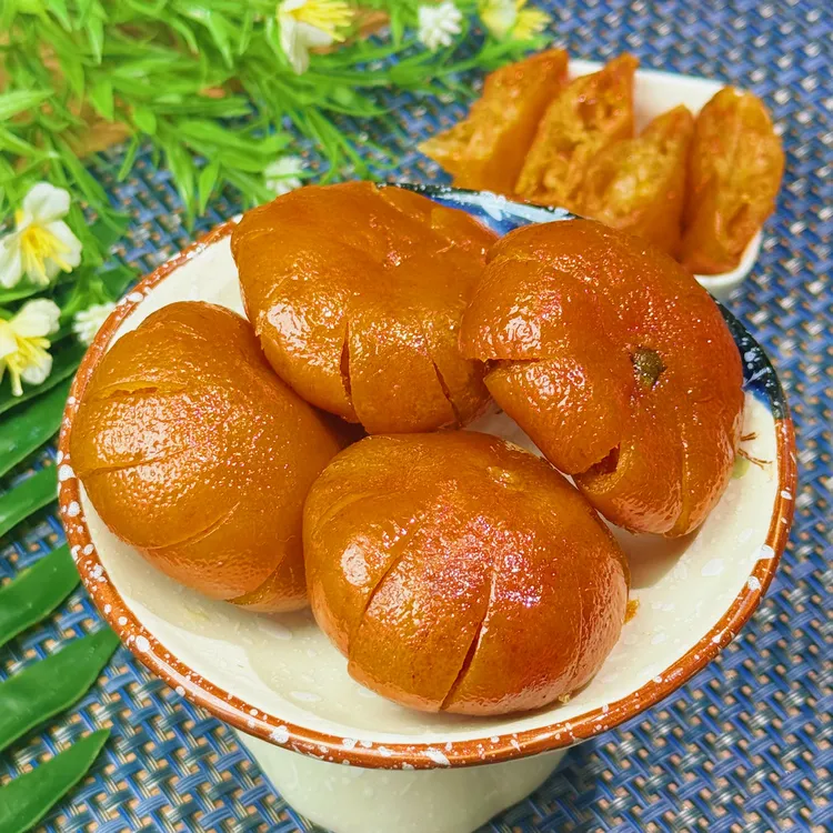 新会大红柑饼 即食冲水 清润传统制作清新柑香 果肉饱满休闲零食 