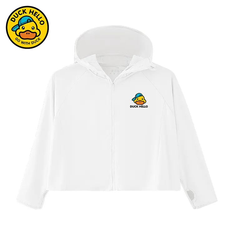 儿童户外运动男女防紫外线原纱冰感凉感防晒服防晒衣男女童外套