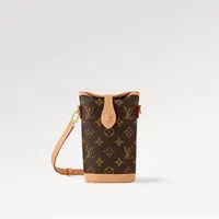 99新 LouisVuitton/路易威登 【专属】老花Fold me薯条mini 斜挎包 