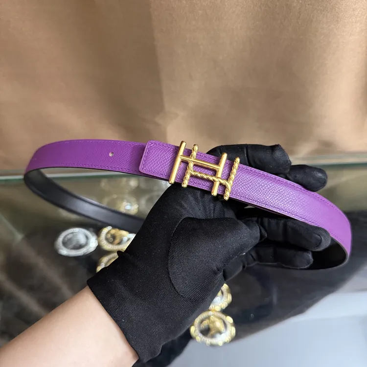 新款女士高档皮带休闲工字扣H扣牛皮腰带潮流时尚休闲百搭韩装饰