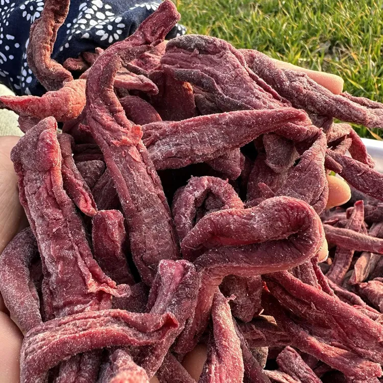 邳州萝卜干徐州新沂山东枣庄特产紫红皮揉搓咸菜农家腌制干货500g