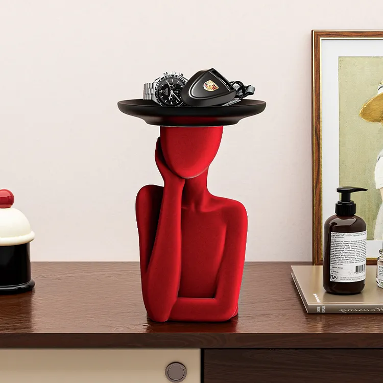 简约客厅网红玄关钥匙收纳盒高档创意