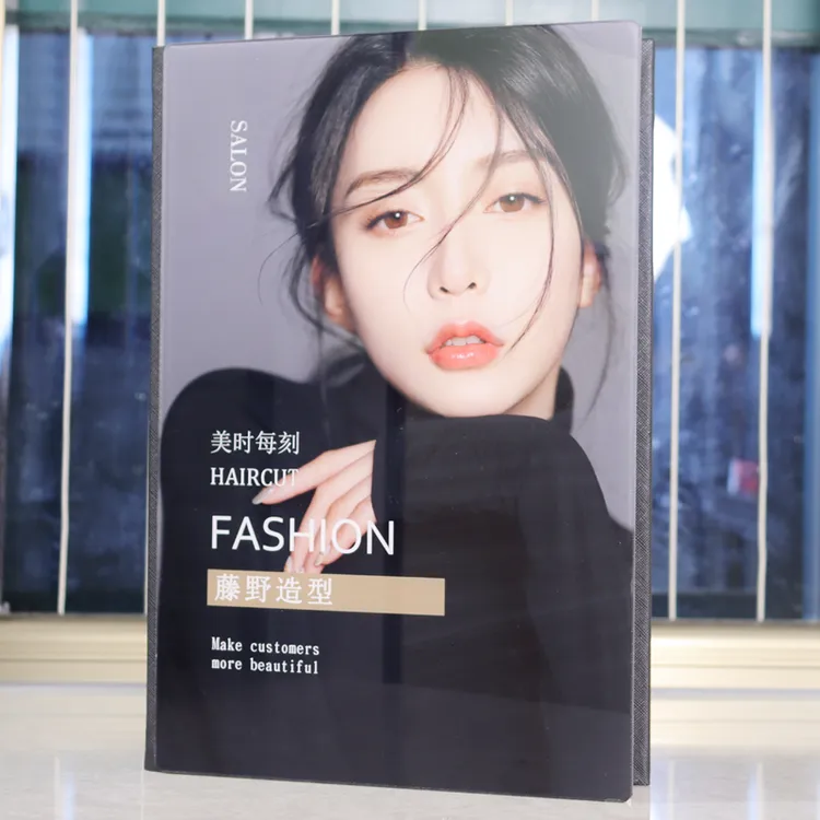 美发价目表定制理发店价目表发廊价格册价目手册册子美发店价目册