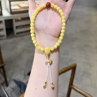 【铭舍 新云端·浓花手持】蜜蜡老型精工极限弧手持-9.25
